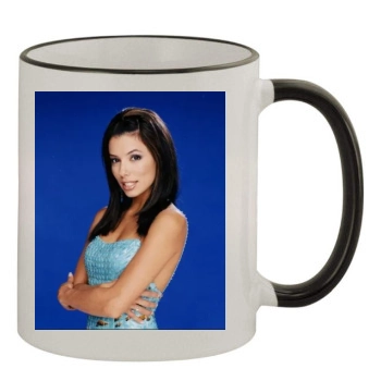 Eva Longoria 11oz Colored Rim & Handle Mug