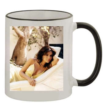 Eva Longoria 11oz Colored Rim & Handle Mug