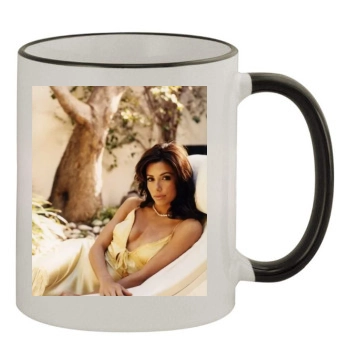 Eva Longoria 11oz Colored Rim & Handle Mug