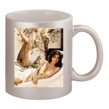 Eva Longoria 11oz Metallic Silver Mug