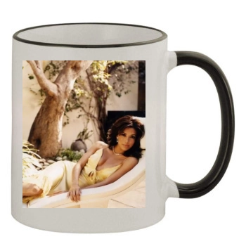 Eva Longoria 11oz Colored Rim & Handle Mug