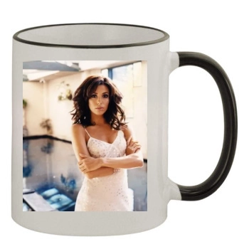 Eva Longoria 11oz Colored Rim & Handle Mug