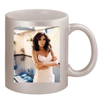 Eva Longoria 11oz Metallic Silver Mug