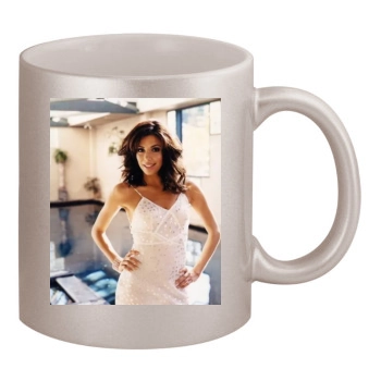 Eva Longoria 11oz Metallic Silver Mug