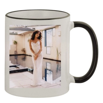 Eva Longoria 11oz Colored Rim & Handle Mug