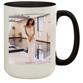 Eva Longoria 15oz Colored Inner & Handle Mug