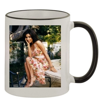 Eva Longoria 11oz Colored Rim & Handle Mug