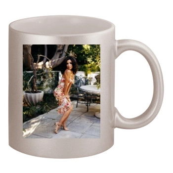 Eva Longoria 11oz Metallic Silver Mug