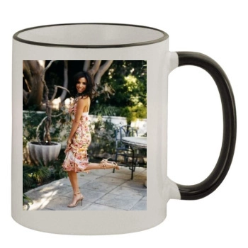 Eva Longoria 11oz Colored Rim & Handle Mug