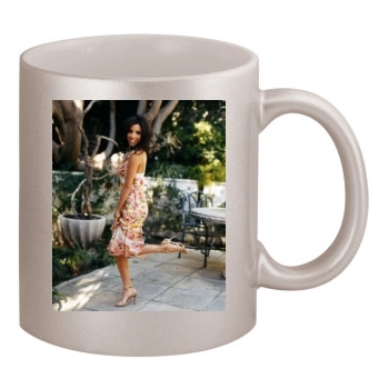 Eva Longoria 11oz Metallic Silver Mug