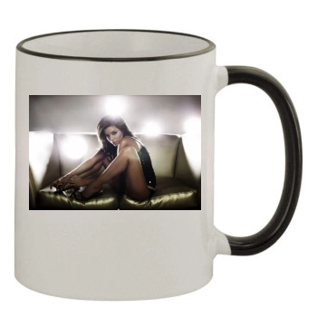 Eva Longoria 11oz Colored Rim & Handle Mug