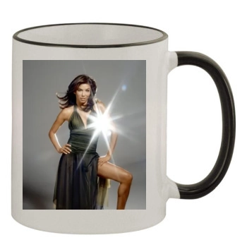 Eva Longoria 11oz Colored Rim & Handle Mug