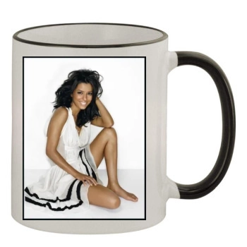 Eva Longoria 11oz Colored Rim & Handle Mug