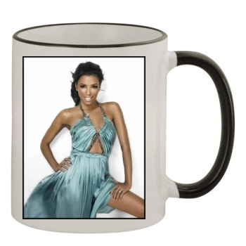 Eva Longoria 11oz Colored Rim & Handle Mug