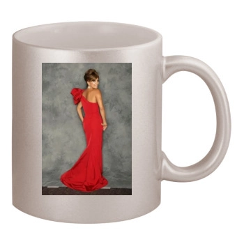 Eva Longoria 11oz Metallic Silver Mug