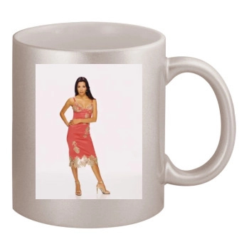 Eva Longoria 11oz Metallic Silver Mug