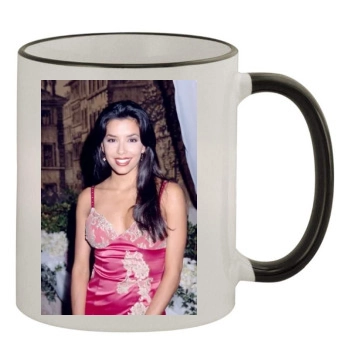 Eva Longoria 11oz Colored Rim & Handle Mug