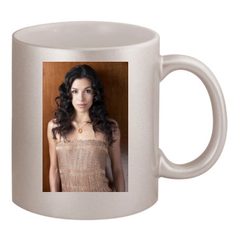 Eva Longoria 11oz Metallic Silver Mug