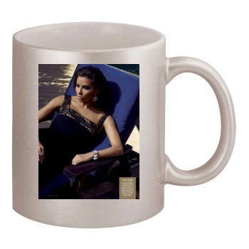 Eva Longoria 11oz Metallic Silver Mug