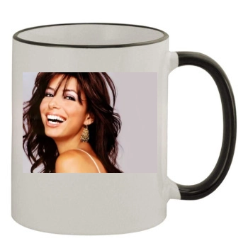 Eva Longoria 11oz Colored Rim & Handle Mug