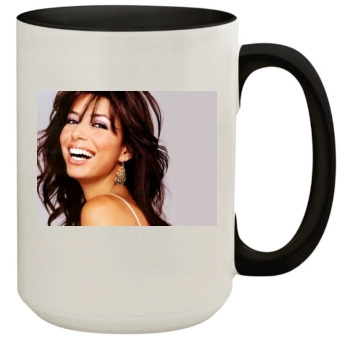 Eva Longoria 15oz Colored Inner & Handle Mug