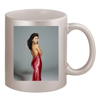 Eva Longoria 11oz Metallic Silver Mug