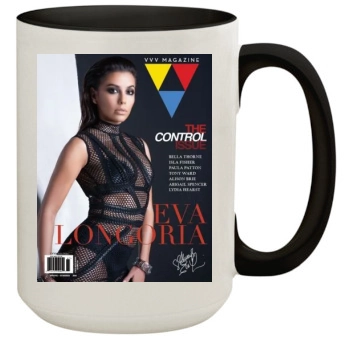 Eva Longoria 15oz Colored Inner & Handle Mug