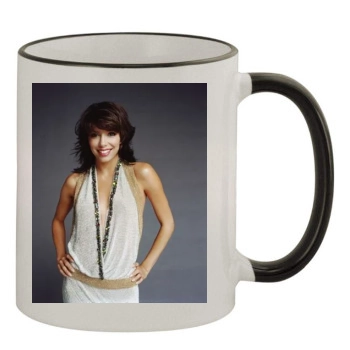 Eva Longoria 11oz Colored Rim & Handle Mug