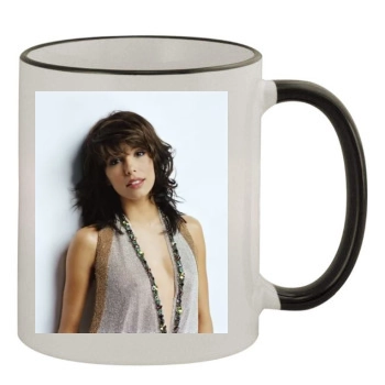 Eva Longoria 11oz Colored Rim & Handle Mug