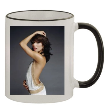 Eva Longoria 11oz Colored Rim & Handle Mug