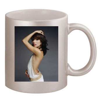 Eva Longoria 11oz Metallic Silver Mug