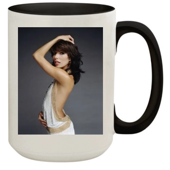 Eva Longoria 15oz Colored Inner & Handle Mug