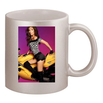 Eva Longoria 11oz Metallic Silver Mug