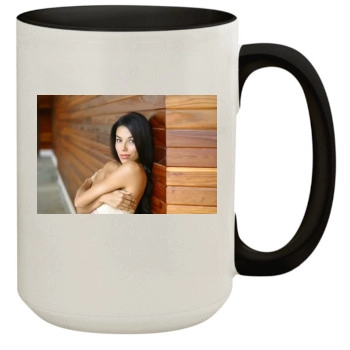 Eva Longoria 15oz Colored Inner & Handle Mug