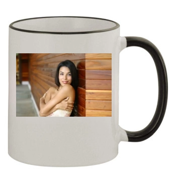 Eva Longoria 11oz Colored Rim & Handle Mug