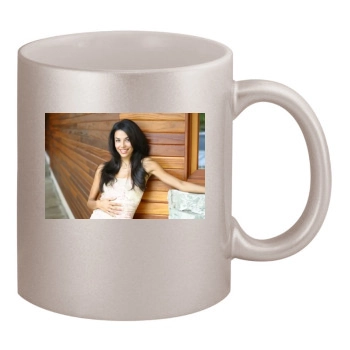 Eva Longoria 11oz Metallic Silver Mug