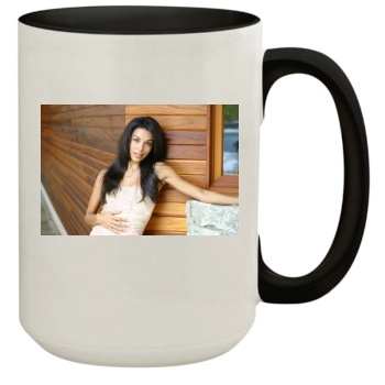 Eva Longoria 15oz Colored Inner & Handle Mug