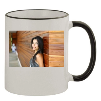 Eva Longoria 11oz Colored Rim & Handle Mug