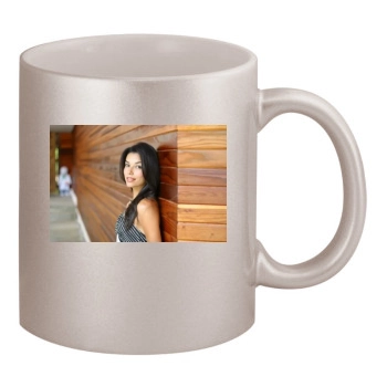 Eva Longoria 11oz Metallic Silver Mug