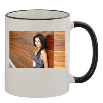 Eva Longoria 11oz Colored Rim & Handle Mug