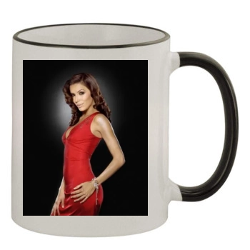 Eva Longoria 11oz Colored Rim & Handle Mug