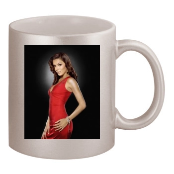 Eva Longoria 11oz Metallic Silver Mug