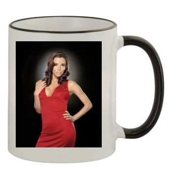 Eva Longoria 11oz Colored Rim & Handle Mug