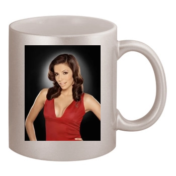 Eva Longoria 11oz Metallic Silver Mug