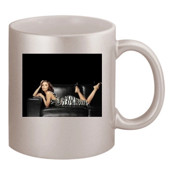 Eva Longoria 11oz Metallic Silver Mug