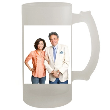 Eva Longoria 16oz Frosted Beer Stein