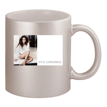 Eva Longoria 11oz Metallic Silver Mug