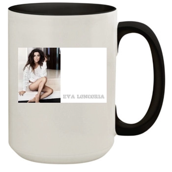 Eva Longoria 15oz Colored Inner & Handle Mug