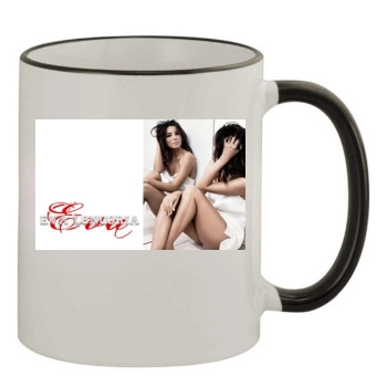 Eva Longoria 11oz Colored Rim & Handle Mug