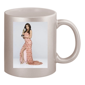 Eva Longoria 11oz Metallic Silver Mug